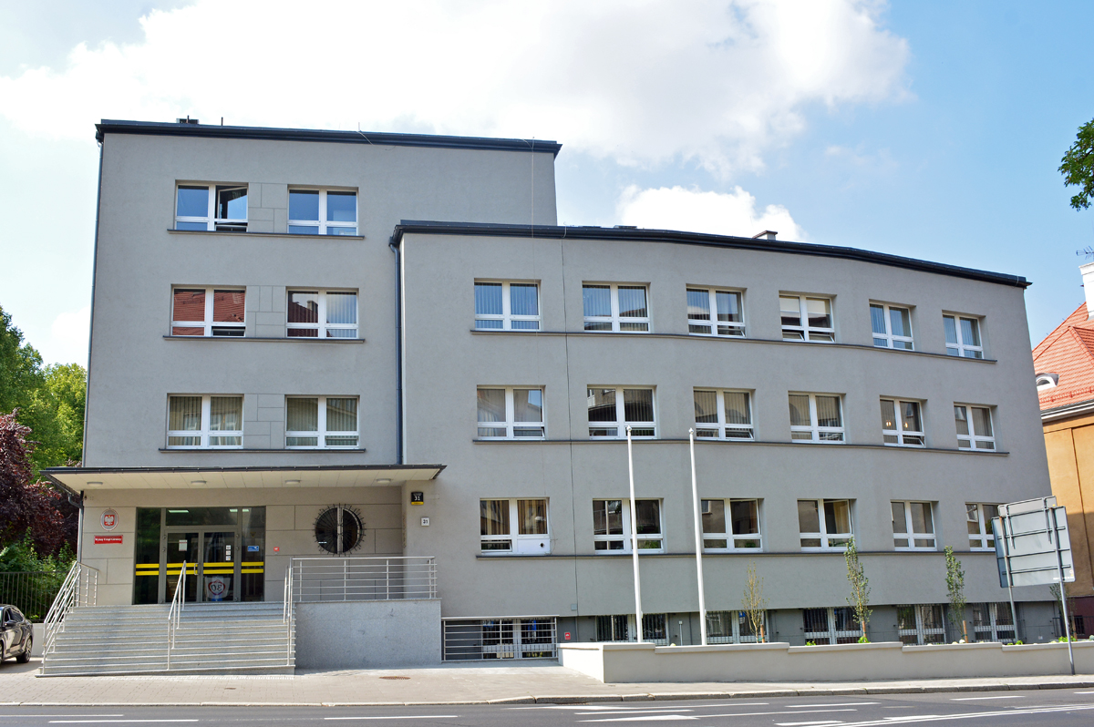 Siedziba WUG przy ulicy Poniatowskiego 31 w Katowicach