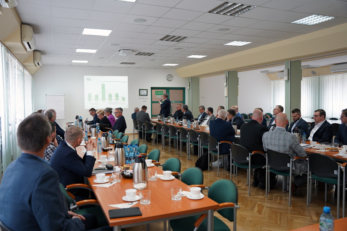 Narada z przedstawicielami służb BHP podziemnych zakładów górniczych