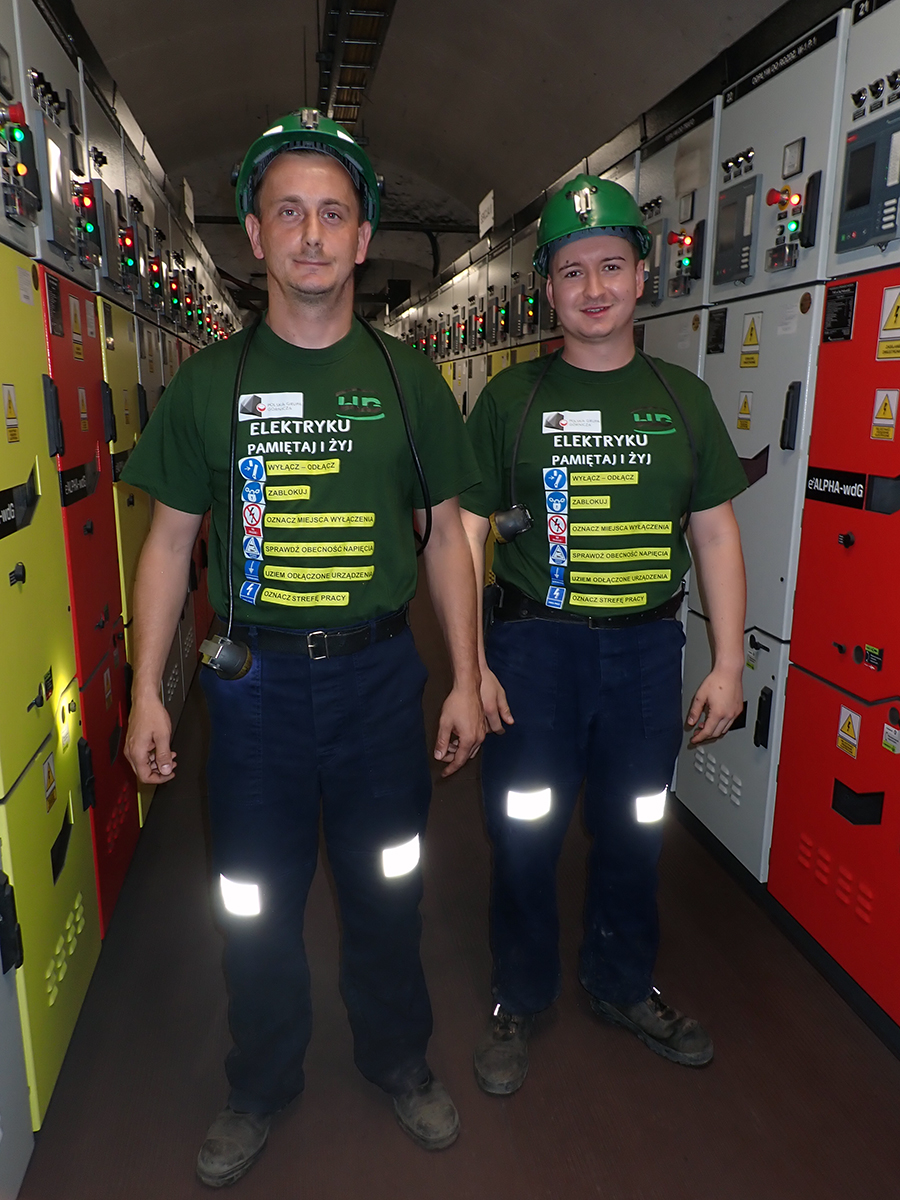 Pierwsze koszulki założyli górnicy z KWK „Piast-Ziemowit”.