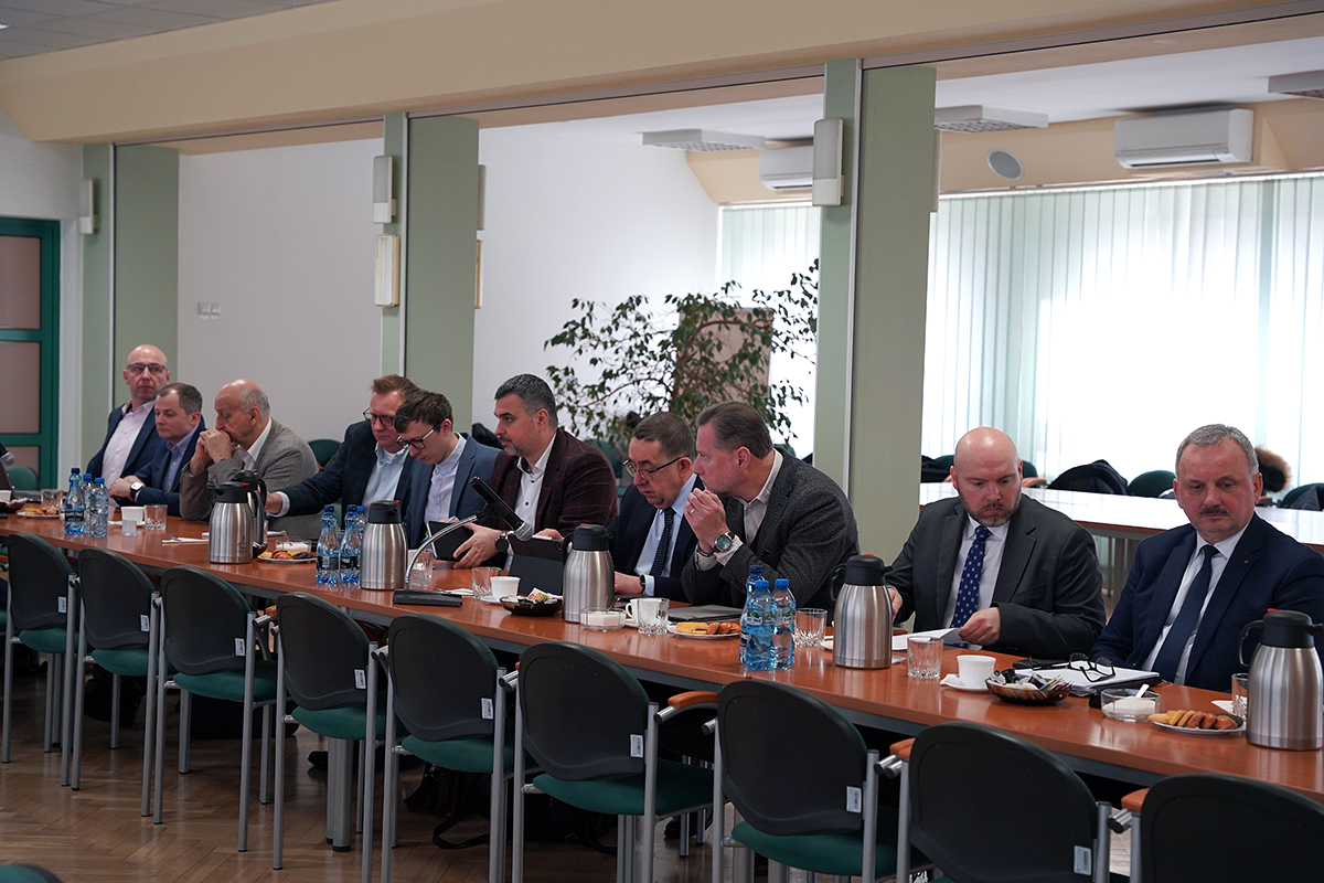 Posiedzenie Zespołu do spraw opracowania dobrych praktyk w zakresie drążenia tuneli.