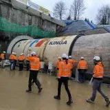 „Kinga” przeszła przez tunel pod Pisarzową