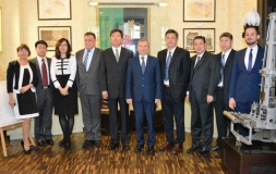 Delegacja chińskiego nadzoru górniczego w WUG