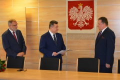 Wizyta Sekretarza Stanu w Ministerstwie Energii Grzegorza Tobiszowskiego w Wyższym Urzędzie Górniczym