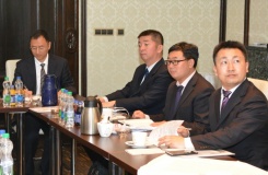 Chińska delegacja w Wyższym Urzędzie Górniczym