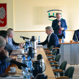 Pierwsze posiedzenie Komisji do zbadania przyczyn i okoliczności wybuchu metanu oraz wypadku zbiorowego zaistniałych w KWK „Pniówek” w Pawłowicach (1)