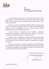 Listy gratulacyjne otrzymane z okazji 100-lecia nadzoru górniczego w Polsce (3)