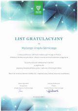 Listy gratulacyjne otrzymane z okazji 100-lecia nadzoru górniczego w Polsce (15)