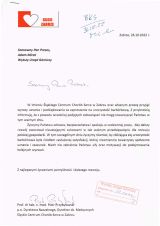 Listy okolicznościowe otrzymane z okazji Barbórki (1)