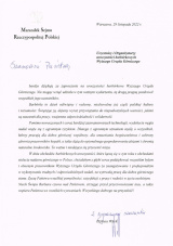 Listy okolicznościowe otrzymane z okazji Barbórki (9)