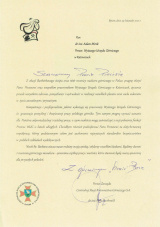 Listy okolicznościowe otrzymane z okazji Barbórki (6)