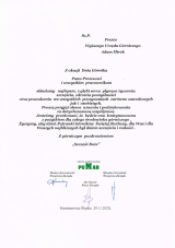 Listy okolicznościowe otrzymane z okazji Barbórki (4)
