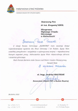 Listy okolicznościowe otrzymane z okazji Barbórki (5)