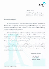 Listy okolicznościowe otrzymane z okazji Barbórki (10)