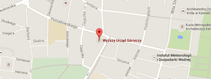 lokalizacja WUG w Google Maps